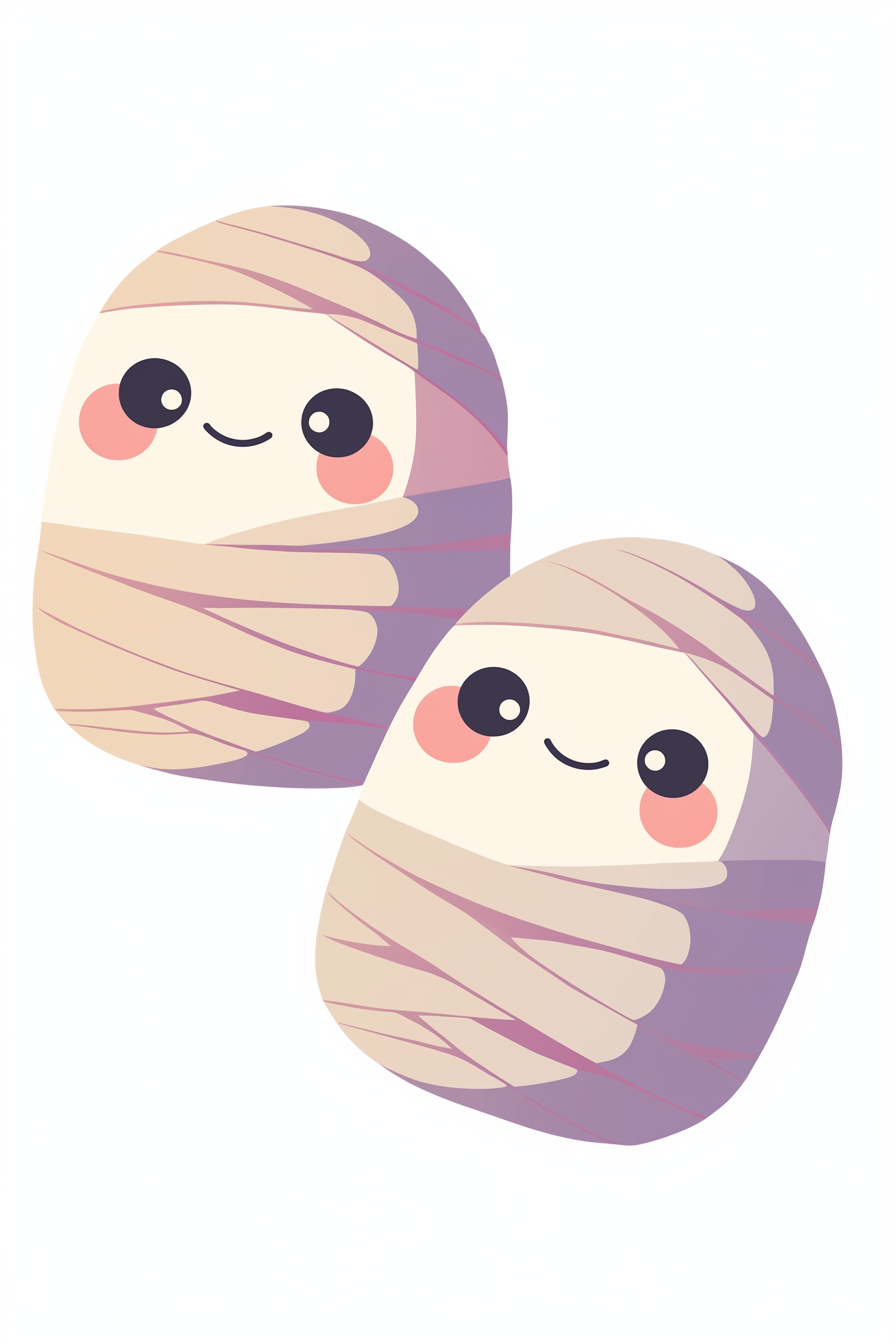 cute halloween drawings for kids. Mummy Pals Spooky Cuteness